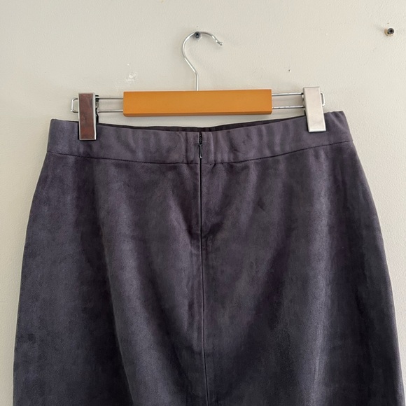 Aritzia Wilfred Free Vegan Suede Lis Pencil Skirt - Picture 5 of 12